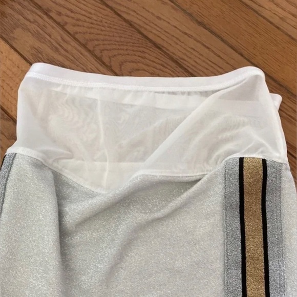 VS PINK sparkle tube top silver and gold - Picture 6 of 6